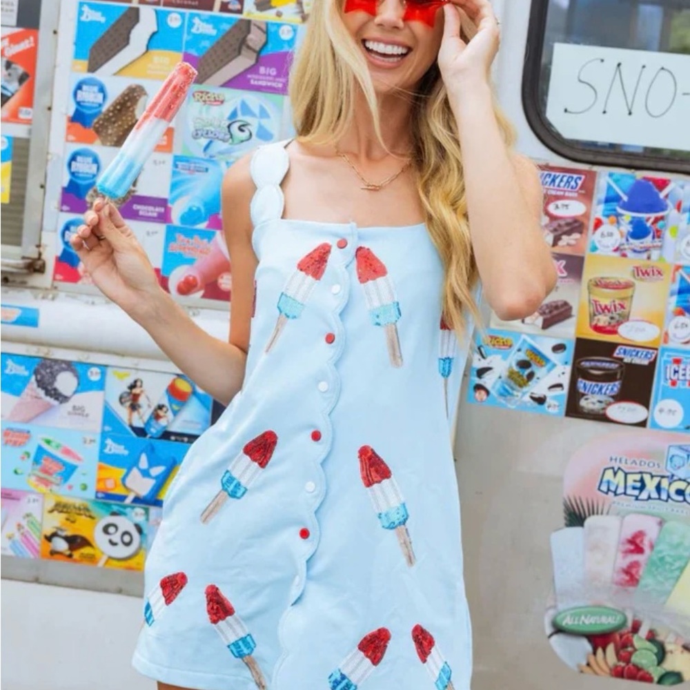 Queen of Sparkles Bomb Pop Dress